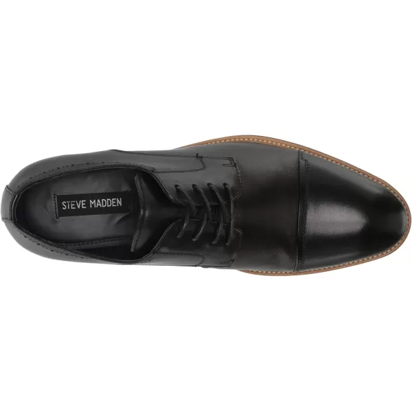 imageSteve Madden Mens Jento OxfordBlack Leather