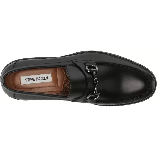 imageSteve Madden Mens Kyan LoaferBlack Leather