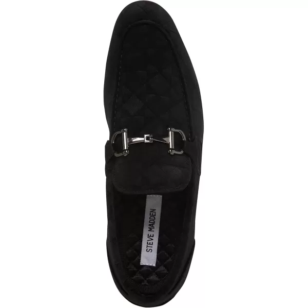 imageSteve Madden Mens LINC LoaferBlack Velvet