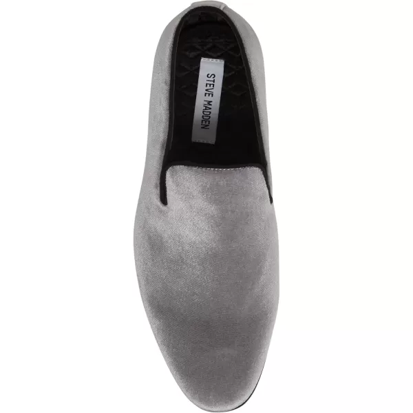 imageSteve Madden Mens Laight LoaferSilver Velvet