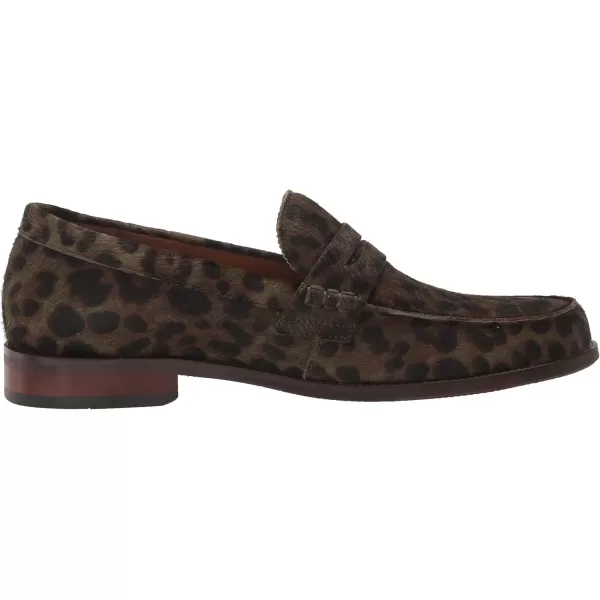 imageSteve Madden Mens Raddix Penny LoaferOliveLeopard