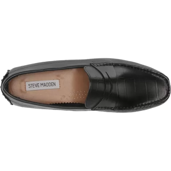 imageSteve Madden Mens Yorkk LoaferBlack Leather