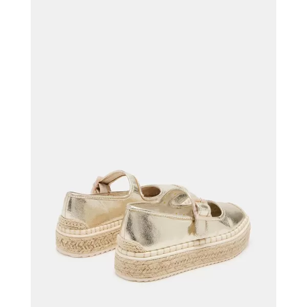 imageSteve Madden Girls Elise Platform EspadrilleGold