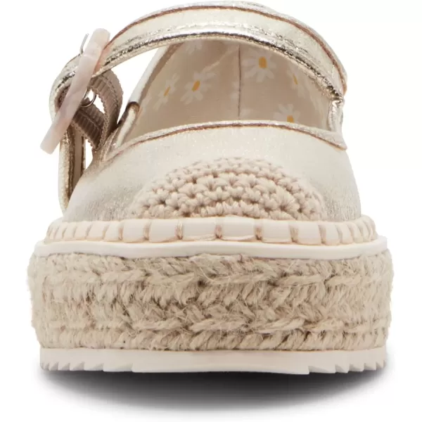 imageSteve Madden Girls Elise Platform EspadrilleGold