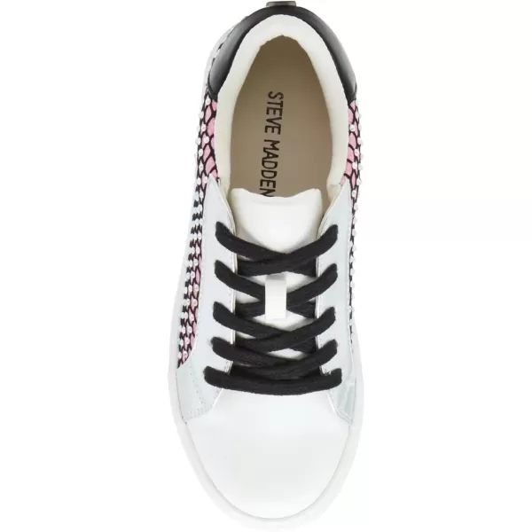 imageSteve Madden Girls Rowdy SneakerPink Multi