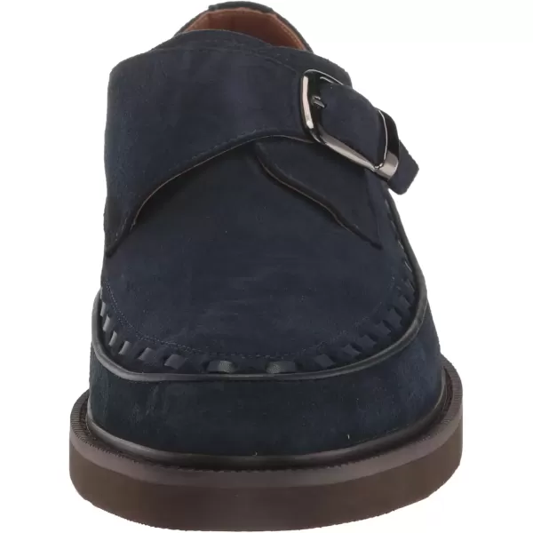 imageSteve Madden Mens Classic MonkStrap LoaferNavy Suede