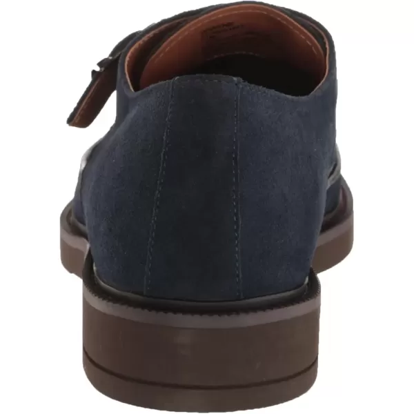 imageSteve Madden Mens Classic MonkStrap LoaferNavy Suede