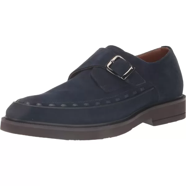 imageSteve Madden Mens Classic MonkStrap LoaferNavy Suede