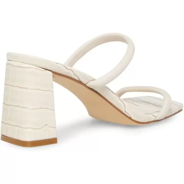imageSteve Madden Womens Lilah Heeled SandalBone Croco