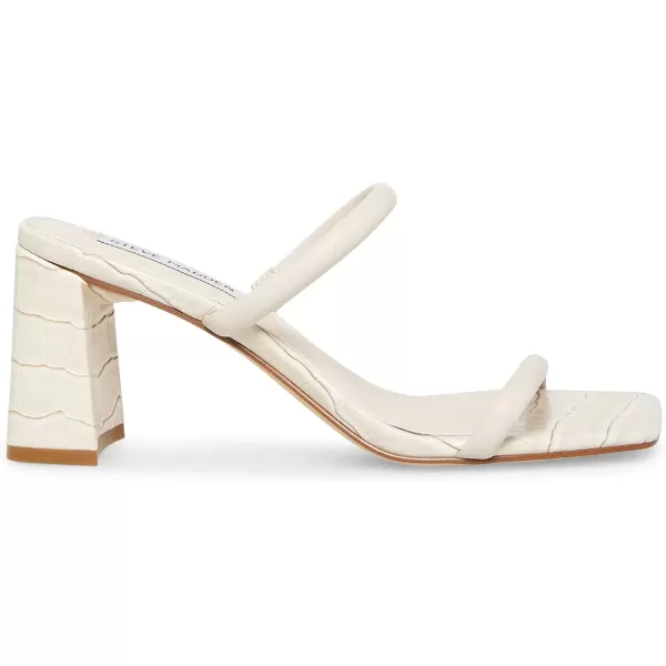 imageSteve Madden Womens Lilah Heeled SandalBone Croco