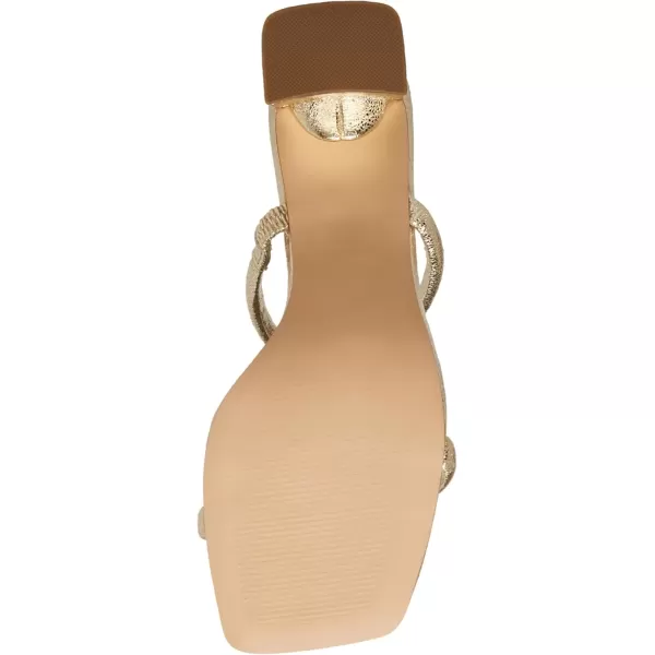 imageSteve Madden Womens Lilah Heeled SandalGold Metal