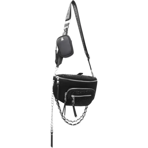 imageSteve Madden Womens Maxima Crossbody HandbagBlack