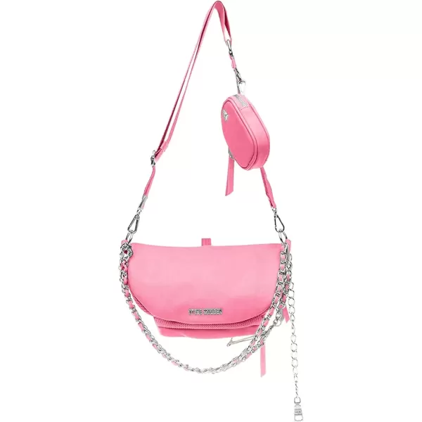 imageSteve Madden Womens Maxima Crossbody HandbagHot Pink