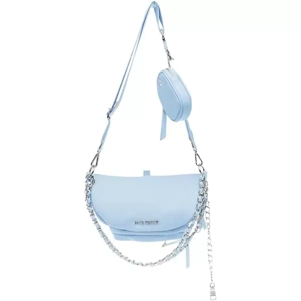 imageSteve Madden Womens Maxima Crossbody HandbagLight Blue