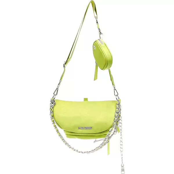 imageSteve Madden Womens Maxima Crossbody HandbagLime