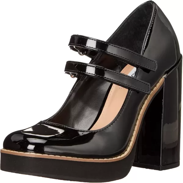 imageSteve Madden Womens Twice Mary JaneBlack Patent