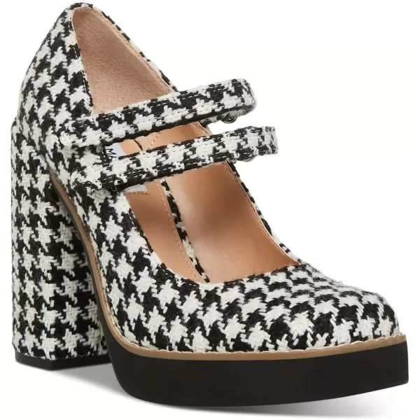 imageSteve Madden Womens Twice Mary JaneBlackWhite