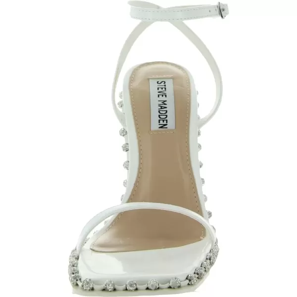 imageSteve Madden Womens Zelle Heeled SandalWhite