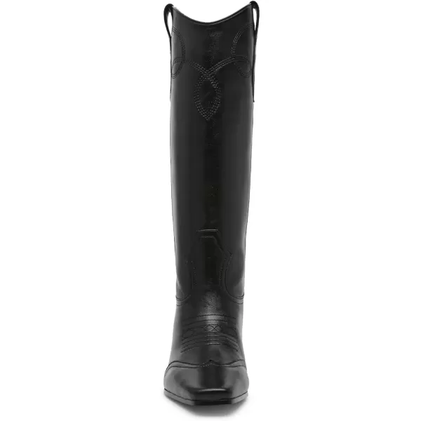 imageSteve Madden Womens Dollie Western BootBlack Leather