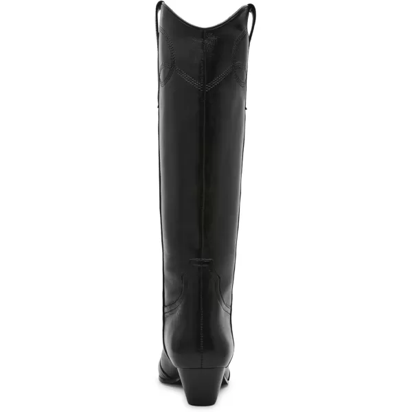 imageSteve Madden Womens Dollie Western BootBlack Leather