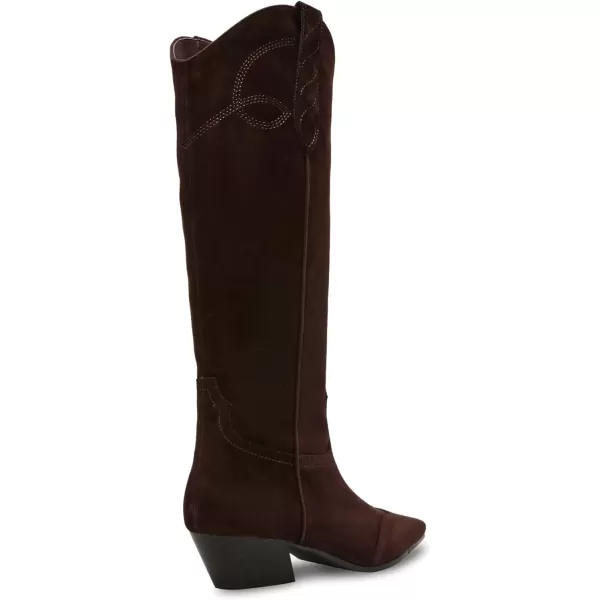 imageSteve Madden Womens Dollie Western BootBrown Suede