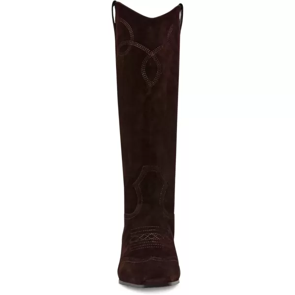 imageSteve Madden Womens Dollie Western BootBrown Suede