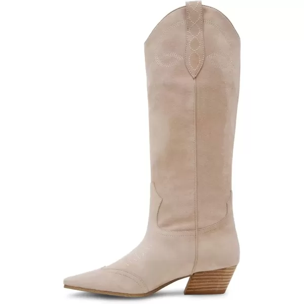 imageSteve Madden Womens Dollie Western BootSand Suede