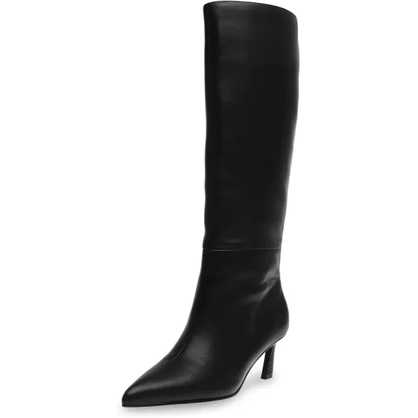 imageSteve Madden Womens Lavan Knee High BootBlack Leather