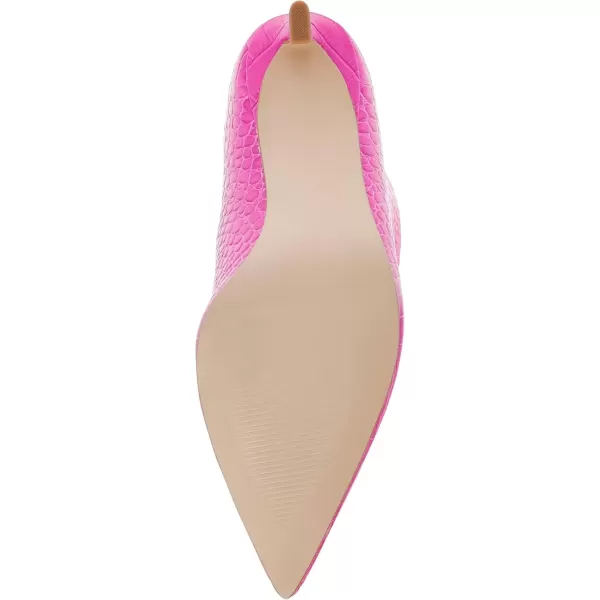 imageSteve Madden Womens Lavan Knee High BootPink Croco