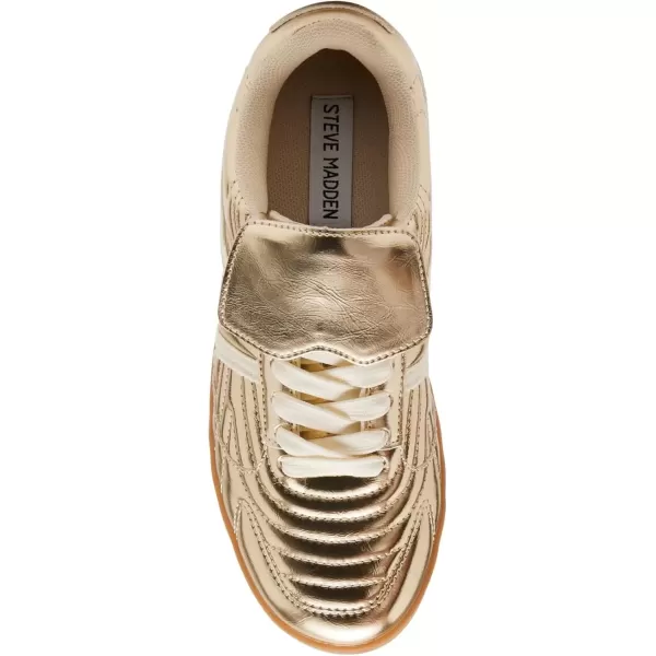 imageSteve Madden Womens Madrid SneakerGold