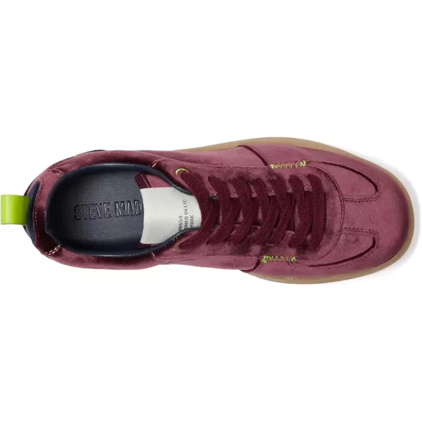 imageSteve Madden Womens Tucker SneakerBurgundy Multi