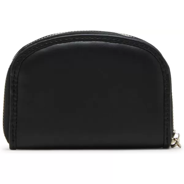 imageSteve Madden Womens Bjadez Card Case Wallet JADEZ Dome Zipper PouchBlack