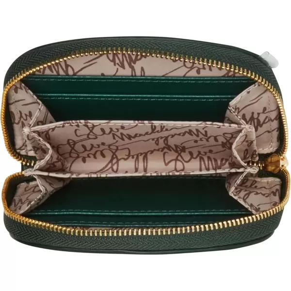 imageSteve Madden Womens Bjadez Card Case Wallet JADEZ Dome Zipper PouchGreen
