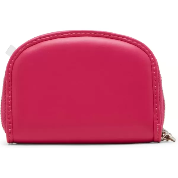 imageSteve Madden Womens Bjadez Card Case Wallet JADEZ Dome Zipper PouchHot Pink