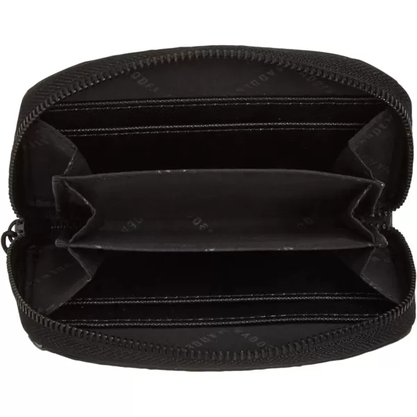 imageSteve Madden Womens Bjadez Card Case Wallet JADEZ Dome Zipper PouchRhinestone Black