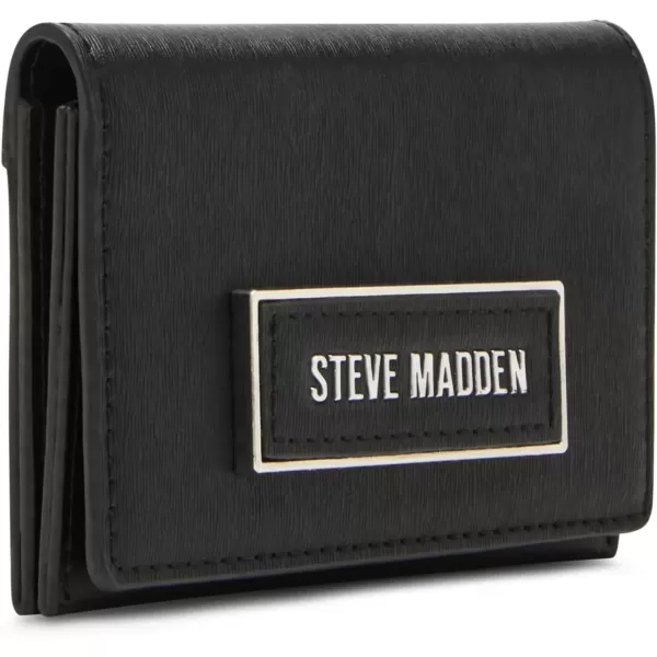 imageSteve Madden Womens Bmicro Small Bifold WalletBlack
