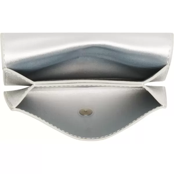 imageSteve Madden Womens Bmicro Small Bifold WalletSilver