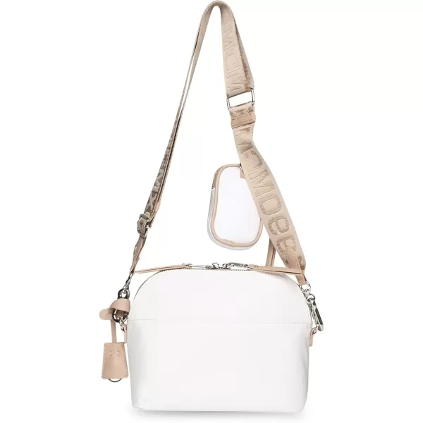 imageSteve Madden Farren Nylon Dome Crossbody BagWhite Tan