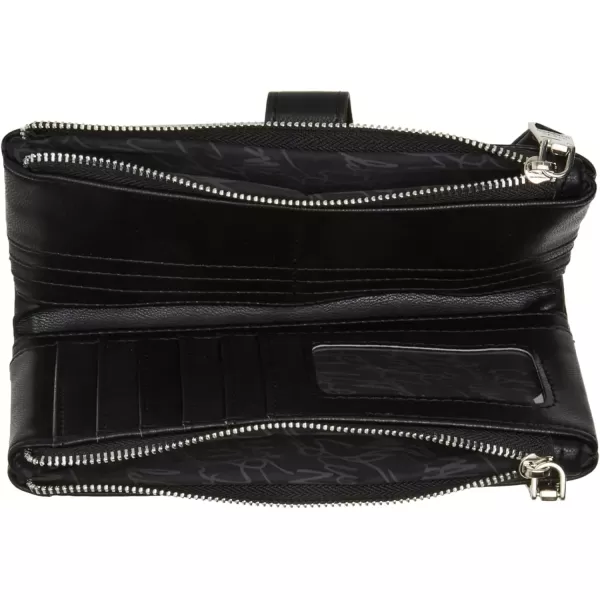 imageSteve Madden Womens Cindee Soft Bifold WalletBlack