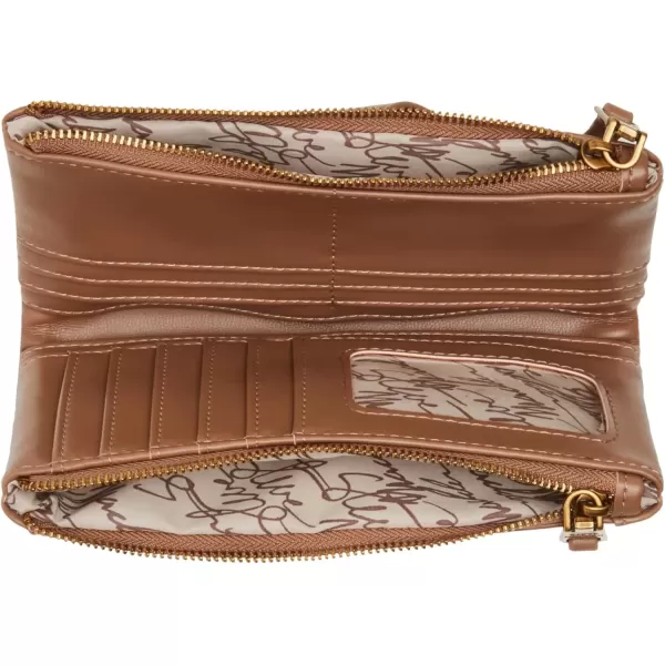 imageSteve Madden Womens Cindee Soft Bifold WalletCognac