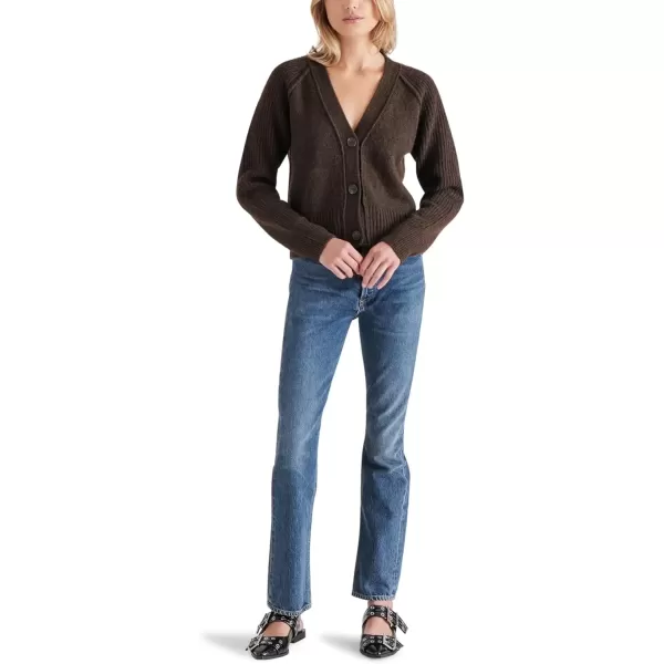 imageSteve Madden Womens Apparel Beckie CardiganBrown