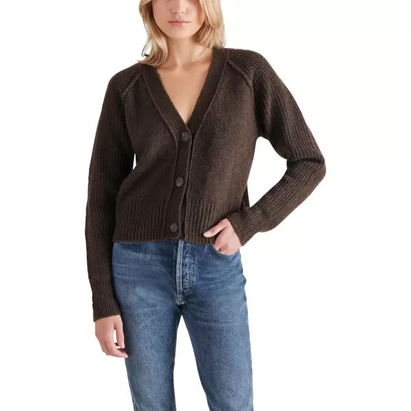 imageSteve Madden Womens Apparel Beckie CardiganBrown