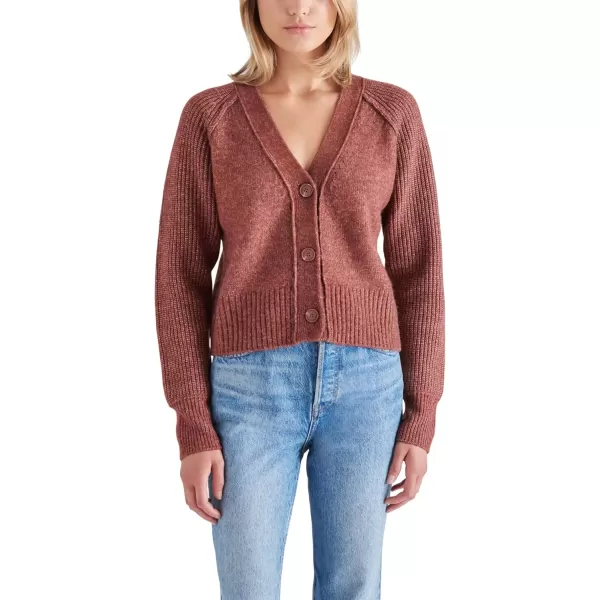 imageSteve Madden Womens Apparel Beckie CardiganRed