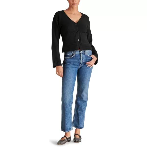 imageSteve Madden Womens Apparel Odelia CardiganBlack