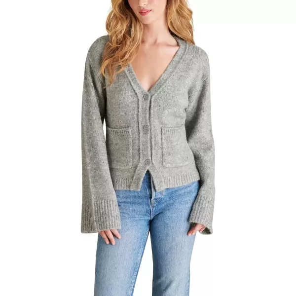 imageSteve Madden Womens Apparel Odelia CardiganGrey