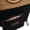 imageSteve Madden Bbarts Colorblock Tote Natural Raffia