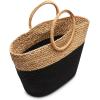 imageSteve Madden Bbarts Colorblock Tote Natural Raffia