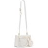 imageSteve Madden Bcelene Clear Box Bag WPouchWhite
