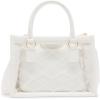 imageSteve Madden Bcelene Clear Box Bag WPouchWhite