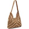 imageSteve Madden Bora Straw Crochet HoboBone